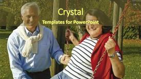  Presentation with keyword - Theme with keywordmarriage - attractive married mature couple having background and a  colored foreground