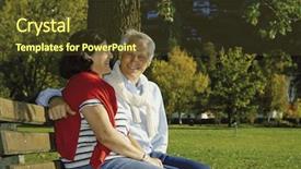  Presentation with keyword - Theme enhanced with keywordmarriage - attractive married mature couple relaxing background and a  colored foreground