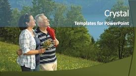  Presentation with keyword - Amazing slide set having keywordretirement - attractive married mature couple enjoying backdrop and a  colored foreground