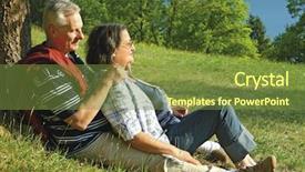  Presentation with married couple - Colorful PPT layouts enhanced with keywordretirement - attractive married mature couple enjoying backdrop and a  colored foreground