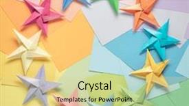  Presentation with pastel - Slide deck enhanced with blank yellow green vibrant - multi-pastel colored paper and paper background and a blonde colored foreground