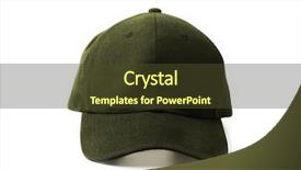  Presentation with fresh water splash green apple isolated white - Theme with khaki or moss green cap background and a tawny brown colored foreground