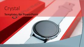  Presentation with smart watch red - 