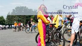  Presentation with fancy dress - 