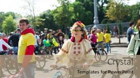  Presentation with fancy dress - 