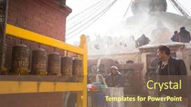  Presentation with stupa - 