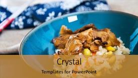  Presentation with asian paint vintage style old - Cool new presentation with kho kho - asian style caramel pork backdrop and a  colored foreground