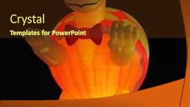  Presentation with ninja - Amazing presentation theme having kibbutz-beery-israel-february-25 backdrop and a tawny brown colored foreground