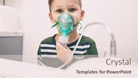  Presentation with nebulizer - Presentation with kid-breathe-through-the-nebulizer background and a lemonade colored foreground