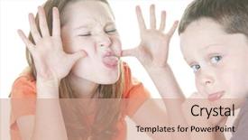  Presentation with fight - Beautiful PPT theme featuring technology green - compass in a female hand backdrop and a tawny brown colored foreground