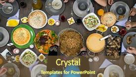  Presentation with risk top view - Beautiful PPT theme featuring kid friendly menu - top view of family backdrop and a tawny brown colored foreground