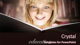  Presentation with reading - Amazing presentation having kid reading the book education backdrop and a wine colored foreground