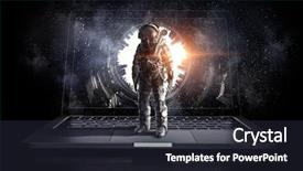  Presentation with explorer - Beautiful PPT layouts featuring kidney - space explorer and laptop mixed backdrop and a wine colored foreground