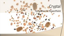  Presentation with beans - PPT layouts with kidney color background - mix of beans background and a  colored foreground