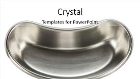  Presentation with kidney medical - Amazing presentation theme having kidney tray medical equipment backdrop and a white colored foreground