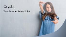  Presentation with open bible over grunge sandstone - Theme featuring kids vision - young hispanic kid over grunge background and a light gray colored foreground