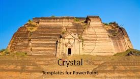  Presentation with exercise kids kid doing fitness - Beautiful PPT theme featuring kids brother and sister visiting backdrop and a gold colored foreground