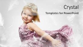  Presentation with dancing - Amazing slides having dancing kids - beautiful child enjoying life backdrop and a light gray colored foreground