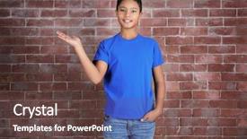  Presentation with african american couples - Theme with kids fashion show - young african american boy background and a tawny brown colored foreground