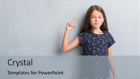  Presentation with open bible over grunge sandstone - Slide deck featuring kids fashion show - young hispanic kid over grunge background and a light gray colored foreground