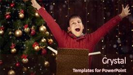  Presentation with child tree - PPT theme featuring  background and a  colored foreground