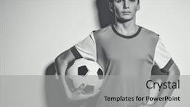  Presentation with teen mom cap and gown holding a baby - Beautiful theme featuring kids football - photo of teen boy backdrop and a light gray colored foreground