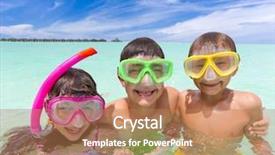  Presentation with face masks - Slide deck consisting of clinical psychology - happy female patient talking background and a  colored foreground.