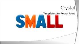  Presentation with letter - PPT theme consisting of kids learing reading - letter magnets small isolated background and a  colored foreground