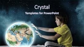  Presentation with anime cute japan cosplay - Slides enhanced with kids planet - cute boy sitting in bed background and a wine colored foreground