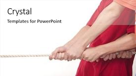  Presentation with kids playing - Cool new PPT theme with kids playing tug o war backdrop and a  colored foreground