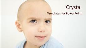  Presentation with home - PPT theme enhanced with kids rights - little kid at home background and a lemonade colored foreground