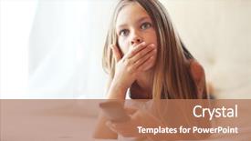  Presentation with 4 years old children and doctor - Amazing slides having kids tv - 8 years old child watching backdrop and a coral colored foreground