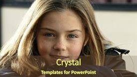  Presentation with girl mento - PPT theme featuring kids valentines - little girl posing background and a  colored foreground