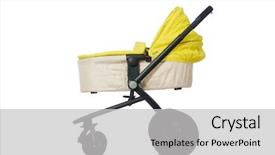  Presentation with pink and white roses shabby chic country - Audience pleasing theme consisting of kids wheel chair - child pram isolated backdrop and a light gray colored foreground