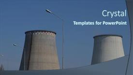  Presentation with power plant industrial - 
