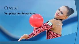  Presentation with rhythmic gymnastics gymnastics - 