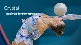  Presentation with rhythmic gymnastics gymnastics - 