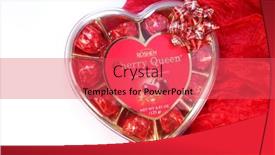  Presentation with candy heart - 