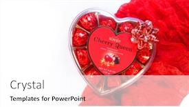  Presentation with candy heart - 