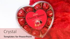  Presentation with candy heart - 