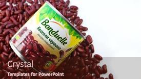  Presentation with french beans - 