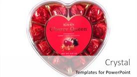  Presentation with candy heart - PPT theme having kiev-ukraine-february-1-2019 background and a white colored foreground