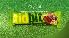  Presentation with confectionery - PPT theme having kiev-ukraine-february-1-2019 background and a forest green colored foreground