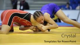  Presentation with wrestling - 