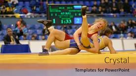  Presentation with wrestling - 