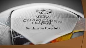 Presentation with champions league - Beautiful presentation featuring kiev-ukraine-february-22-2018 backdrop and a  colored foreground