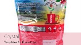  Presentation with beverage - Cool new presentation theme with kiev-ukraine-january-22-2019 backdrop and a coral colored foreground