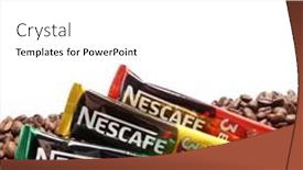  Presentation with beverage - Theme having kiev-ukraine-june-15-2016 background and a white colored foreground