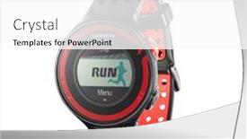  Presentation with heart rate monitor - Presentation theme with kiev-ukraine-june-22-2015 background and a white colored foreground