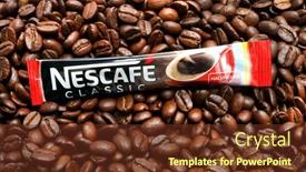  Presentation with beverage - Colorful PPT layouts enhanced with kiev-ukraine-june-27-2016 backdrop and a tawny brown colored foreground